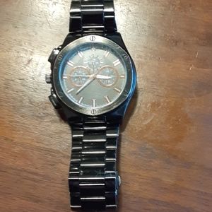 Men's Japan mvmt stainless steel watch . Model 28/